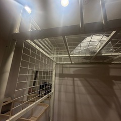 【美品！】ロフトベッド  高さ調節可能！2段ベットの画像