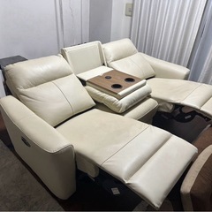 電動ソファ　　3人掛け　リクライニングの画像
