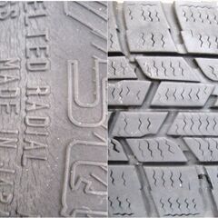 GOOD YEAR タイヤ　スタッドレスタイヤ　ICE NAVI6 155/65R14 4本セット　ホイール　weds TEAD　4穴　14インチ　513ZSの画像