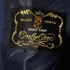 メンズジャケット　Lサイズ　ダークブルー ②の画像