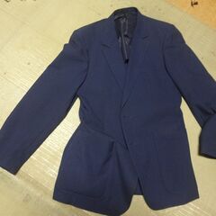 メンズジャケット　Lサイズ　ダークブルー ②の画像