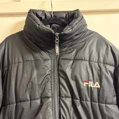 FILA ダウンジャケット M 黒の画像