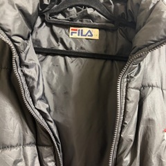 FILA ダウンジャケット M 黒の画像