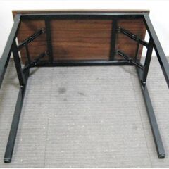 折りたたみ　デスク　コンパクト　幅80㎝　パソコンデスク　ワークデスク　勉強机　作業台　テーブル　省スペース　515ZSの画像