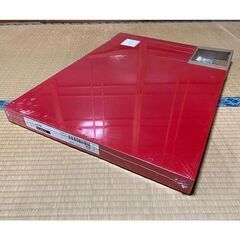 未使用新品　IKEA　LACK　ラック　テーブル　赤　サイズ　55×55cmの画像