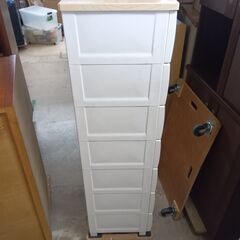 【引取限定/格安】天馬 Fits フィッツプラス F7507 7段チェスト 幅75cm 日本製 大容量 衣類収納タンス/クローゼット/収納家具の画像