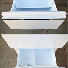 三菱　3ドア　冷蔵庫　MR-CX33　動作良好　330L　自動製氷　氷点下ストッカー　右開き MITSUBISHI　562ZSの画像