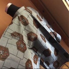 幾何学模様の羽織の画像