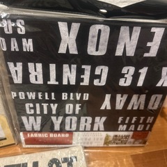 未開封未使用　ファブリック　ボード　ブルックリン　20✖️20cmの画像