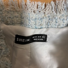 美品❣️シーイン　ツイード　ワンピース　XSの画像