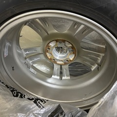 冬用アルミホイール＆スタッドレスタイヤ 4本セットの画像