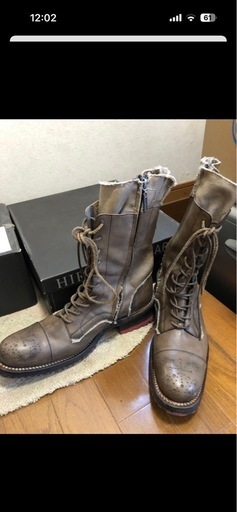 HIROMU TAKAHARA ブーツ GLAY HISASHI着用