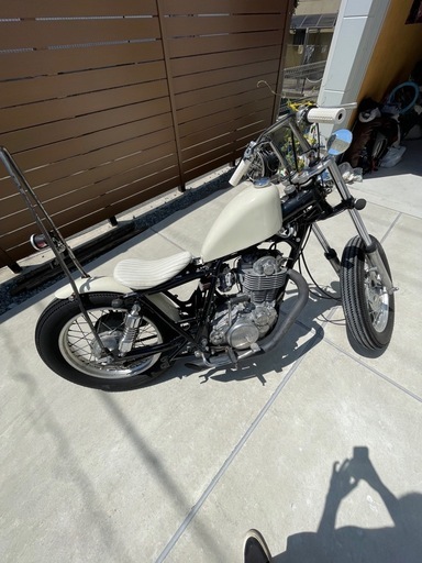 値下げしました。ヤマハSR400 チョッパー　フリスコ　フルカスタム sr400 チョッパーバイクフルカスタムフリスコ1998 1JR (カワバンガ