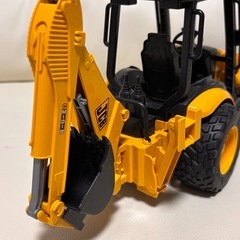 働く車　バックホーローダーの画像