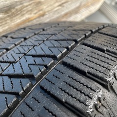 希少 V35 スカイライン 350GTプレミアム純正 RAYS製ホイール レイズ ブリヂストン ブリザック BLIZZAK VRX2 2020年製 215/55R17 4本 手渡の画像