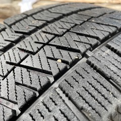 希少 V35 スカイライン 350GTプレミアム純正 RAYS製ホイール レイズ ブリヂストン ブリザック BLIZZAK VRX2 2020年製 215/55R17 4本 手渡の画像