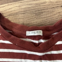 ハニーズ　レディース　ノースリーブ　トップス　ボーダー　Mの画像