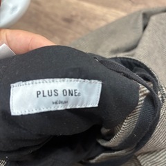 ライトオン　プラスワン　メンズ　イージーパンツ　Mの画像