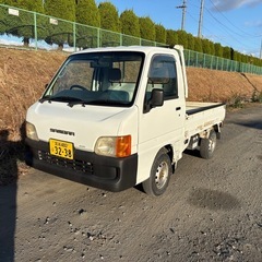 サンバー　4WD エアコン付　車検付