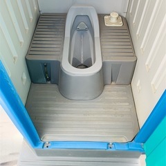 仮設トイレ • ポンプ式簡易水洗トイレ•中古仮設トイレ • 屋外トイレ • 現場トイレ • 水洗トイレ の画像