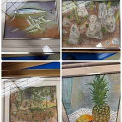 絵画　まとめ　不用品の画像