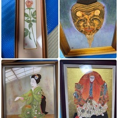 絵画　まとめ　不用品の画像