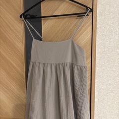 ジャンパースカート、キャミソールスカートフリーサイズの画像