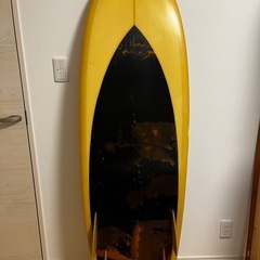 JJ Wessels JJモデル バンブークアッドフィン　サーフボード5.6ft の画像