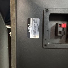 スピーカー 2台セットBMB BGM カラオケ ライブの画像