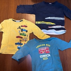 お譲りします。100cm男の子トップス&αの画像