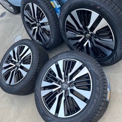 新品スタッドレスタイヤ 30系アルファード ヴェルファイア 純正の画像