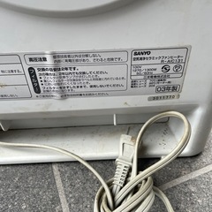 SANYO 　セラミックファンヒーターの画像