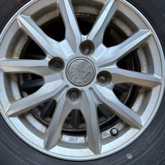 145/80R13ホイール付きスタッドレス4本 の画像