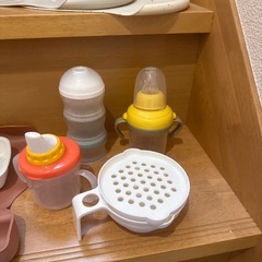 赤ちゃん ミルク、離乳食 セットの画像