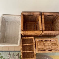 カゴ   5個セットの画像
