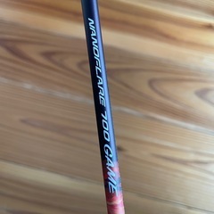 バドミントンラケット　ナノフレア700ゲームの画像