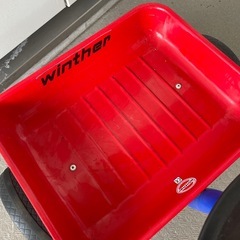 三輪車　ボーネルンド ウィンザー （ Winther ） ペリカンデザイン 三輪車 Vハンドル カラー（ 荷台つき ）の画像