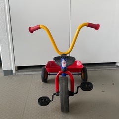 三輪車　ボーネルンド ウィンザー （ Winther ） ペリカンデザイン 三輪車 Vハンドル カラー（ 荷台つき ）の画像