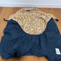 抱っこ紐の防寒カバーの画像