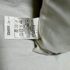 お取引決まりました！ニトリ クッション 4個セット（45cm角）リネンカバー付きの画像