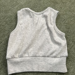 キッズブラトップ140センチホワイトの画像