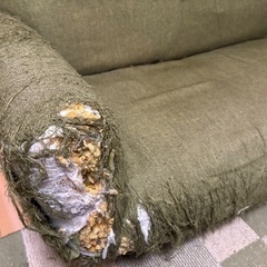 2人掛けリクライニングソファ の画像