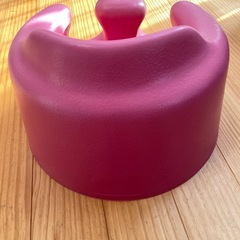 バンボ ベビーチェア ピンク　内側キズあり の画像