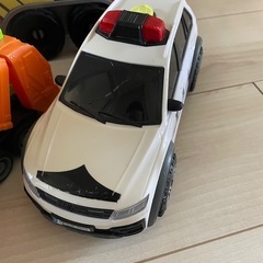 働く車　消防車　救急車　パトカーなどの画像