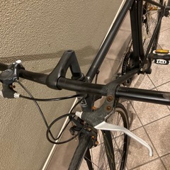 【早期取引】クロスバイク　黒　6段変速の画像