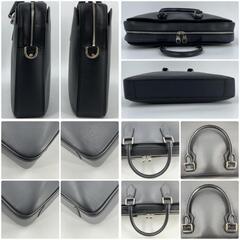 LOUIS VUITTON ルイヴィトン  エピ ダンディ ブリーフケース ビジネスバッグ 2way ハンドバッグ ショルダーバッグ 斜め掛け 肩掛け M51377 レザー 本革 ノワール ブラック 黒 A4収納可能 メンズの画像