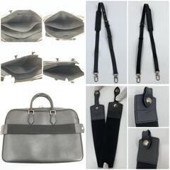 LOUIS VUITTON ルイヴィトン  エピ ダンディ ブリーフケース ビジネスバッグ 2way ハンドバッグ ショルダーバッグ 斜め掛け 肩掛け M51377 レザー 本革 ノワール ブラック 黒 A4収納可能 メンズの画像