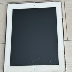 iPad2 セルラーモデル 64GB 画面下部の割れあり　ジャンクの画像