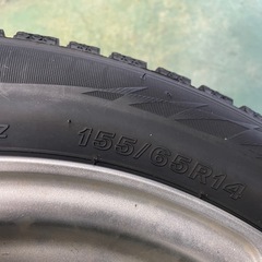 ☆155/65R14 スタッドレスタイヤホイール⭐︎の画像
