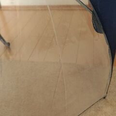 キッズ　55センチ　紺色傘の画像